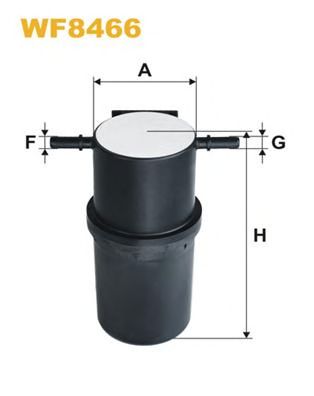 WIX FILTERS wf8466 -  ФИЛЬТР ТОПЛИВНЫЙ